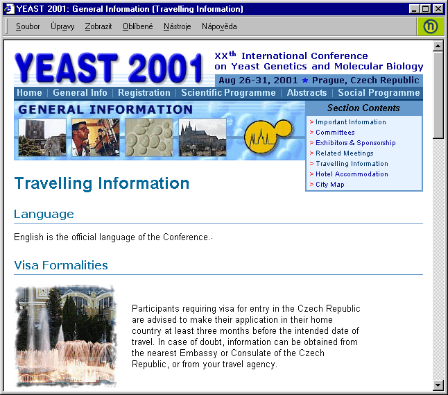 Travelling Information